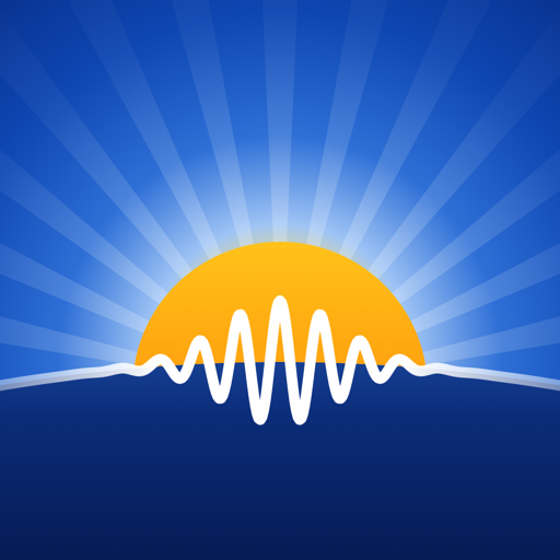 EarlyWire app icon: a sunrise over a sound wave